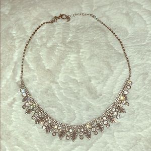 silver necklace
